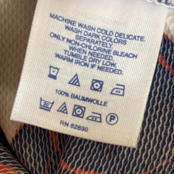 Lands End Dress Womens Size 8 Multicolor A Line Floral Pockets Wide Straps - Picture 9 of 10